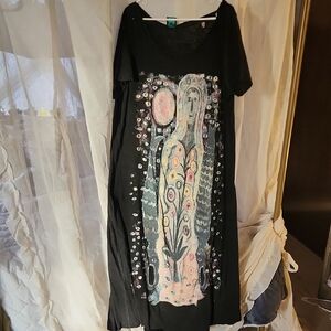 Artistic Black Dress Jaded Gypsy O/s